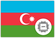 Azerbaijan eSIM – Travel connectivity for Azerbaijan. Image featuring the Azerbaijani flag and an eSIM icon.