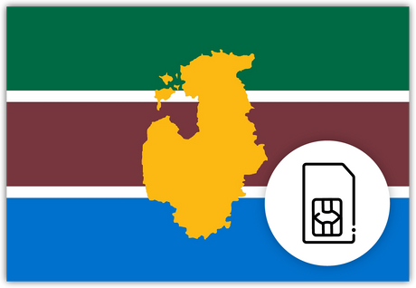 Baltic States SIM Card – Travel connectivity for Baltic States. Image featuring the Baltic flag and a SIM card icon. 