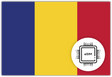 Chad eSIM – Travel connectivity for Chad. Image featuring the Chad flag and an eSIM icon.
 