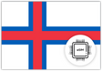 Faroe Islands eSIM – Travel connectivity for the Faroe Islands. Image featuring the Faroe Islands flag and an eSIM icon.