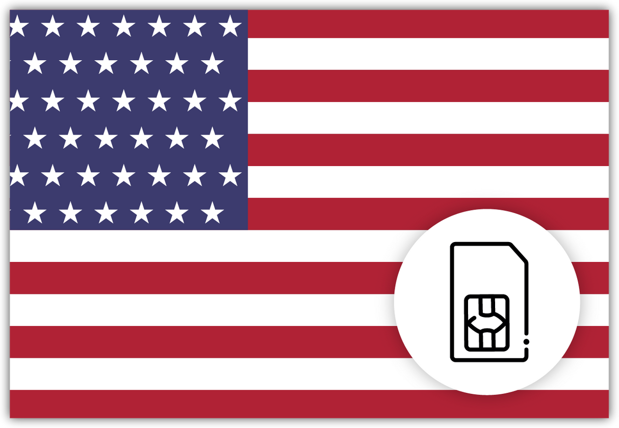 USA-SIM-Karte: Unbegrenzte Daten, Anrufe und SMS